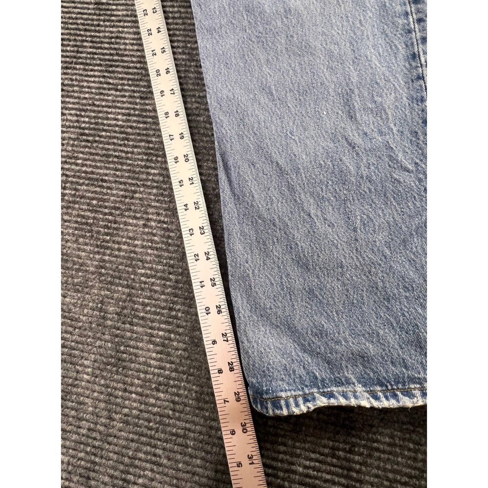 Vintage Levi's 501 XX Jeans Mens 38x32 Button Fly Distressed USA Made Light Wash - Picture 5 of 16
